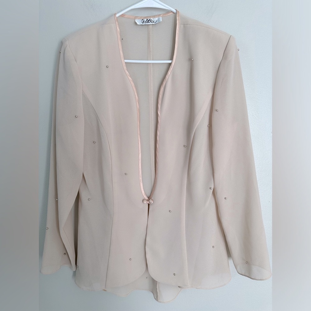 Patra Blazer with Pearl Design size Small-Medium